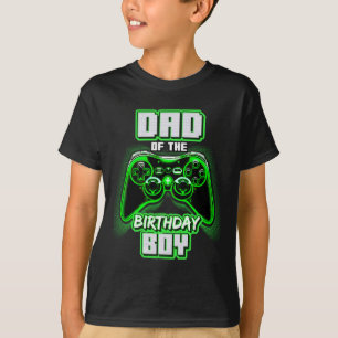 Geburtstag des Matching Video Game des Jungen T-Shirt