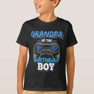 Geburtstag des Matching Video Game des Jungen T-Shirt