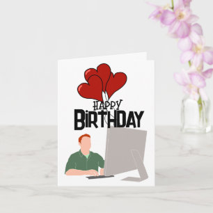 Geburtstag des Softwareingenieurs Karte