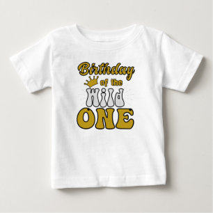 Geburtstag des Wilden Baby T-shirt