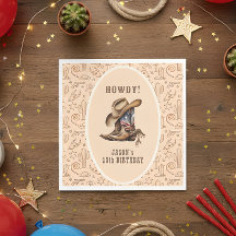 Geburtstag des wilden Westcowboy