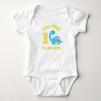 Geburtstag Dinosaurier - Baby Boys ich bin das 1-j Strampler