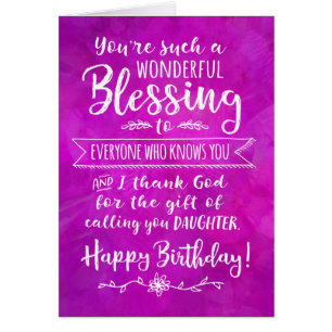 Geburtstag, du bist ein wunderbarer Segen