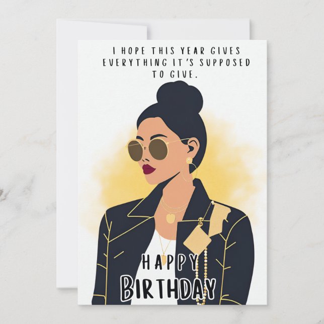 Geburtstag Einladung (Vorderseite)