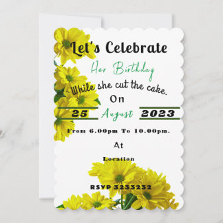 Geburtstag Einladung