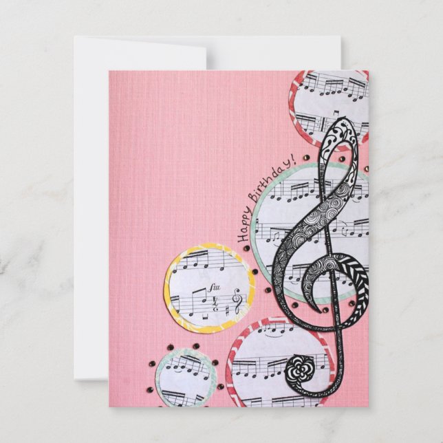 Geburtstag Feiertagskarte (Vorderseite)