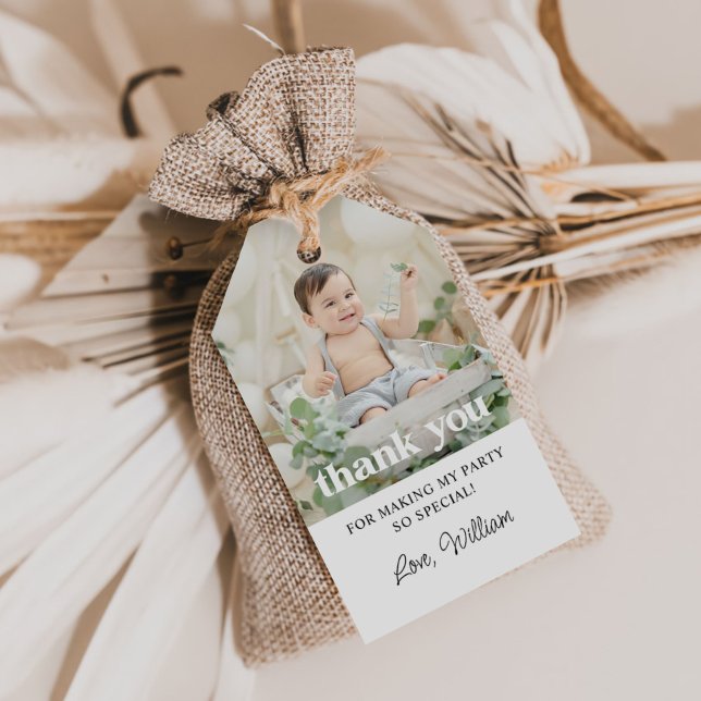 Geburtstag Foto Vielen Dank Geschenkanhänger (Von Creator hochgeladen)