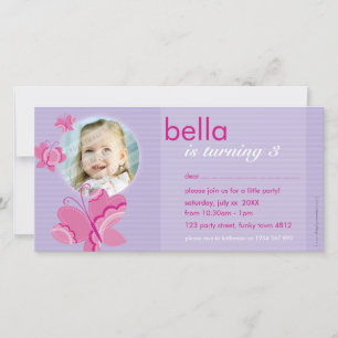 GEBURTSTAG FOTOKARTE:: flutterbyschmetterling 3