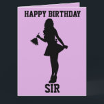 GEBURTSTAG FRANZÖSISCH MAID HUSBAND BIG GREETING C KARTE<br><div class="desc">GLÜCKLICH BIRTHDAY SIR AUF DER VORDERSEITE. INNERE LESEN: IHRE WÜNSCHE IST MEIN BEFEHL.</div>