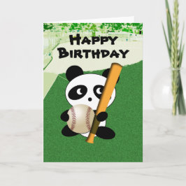 Geburtstag für Baseball Fan Karte