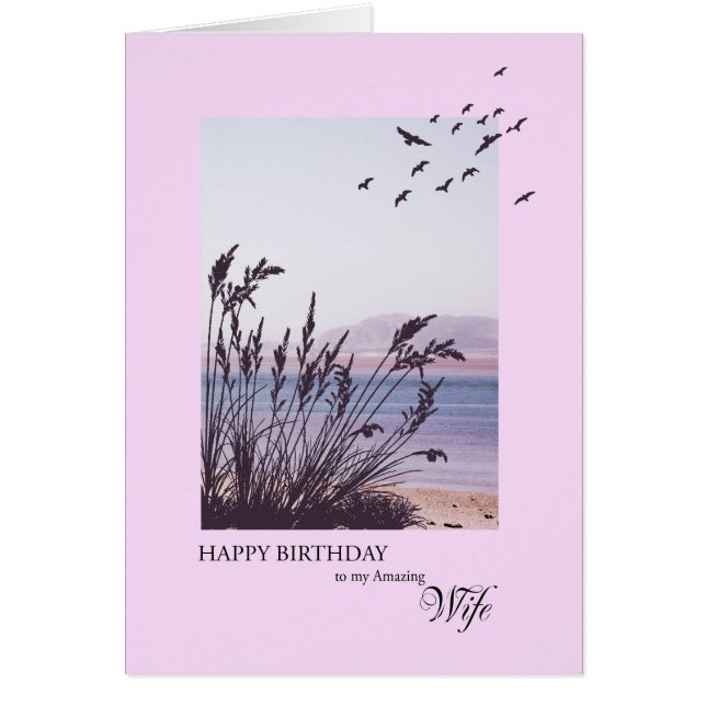 Geburtstag für Ehefrau, Badeort (Vorne)