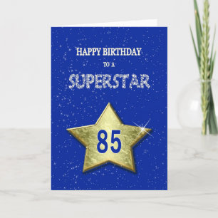 Geburtstag für einen Superstar Karte