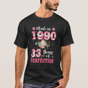Geburtstag für Frauen Blumenkohl 1990 T-Shirt