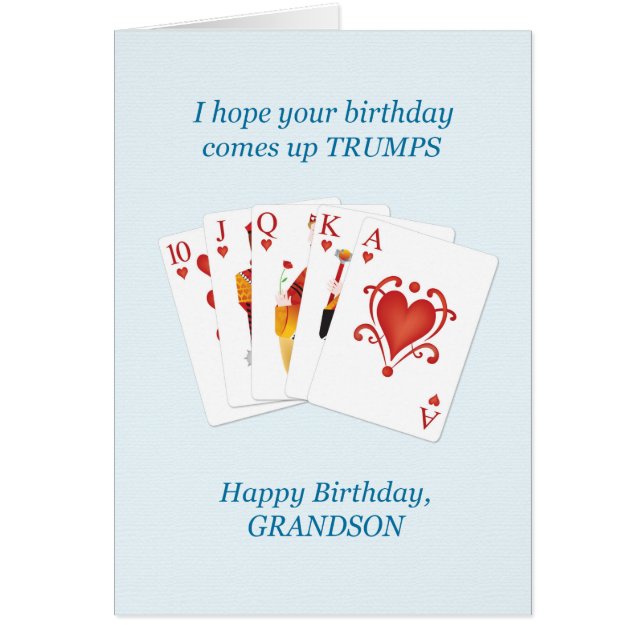 Geburtstag für Grandson, Herz Vollhaus (Vorne)