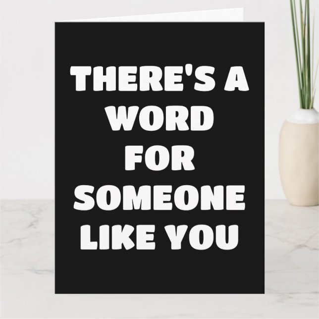 GEBURTSTAG FÜR IHRE EHEFRAU MIRLFRIEND BIG CARD KARTE (Vorderseite)