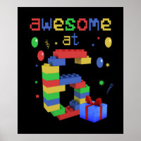 Geburtstag für Kinder 6 Gebäude Steine 2016