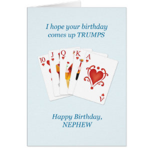 Geburtstag für Nephew, Herz-Haus