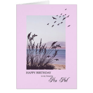 Geburtstag für Pen Pal, Seaside Scene