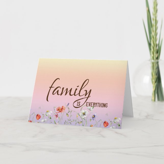 Geburtstag für Schwiegermutter an der Blumengrenze Karte (Vorderseite)