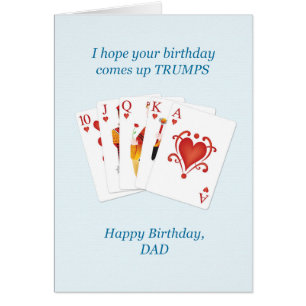 Geburtstag für Vater, Herz-Haus