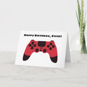 Geburtstag Gaming Nerd Gamer Karte
