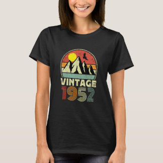 Geburtstag Geboren 1952 Vintage T-Shirt