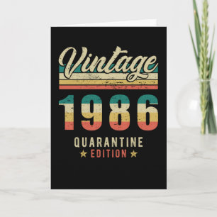 Geburtstag Geboren 1986 Karte