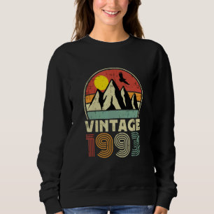 Geburtstag Geboren 1993 Vintag Sweatshirt
