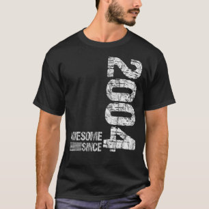 Geburtstag Geboren 2004 Phantastisch seit 2004 Vin T-Shirt