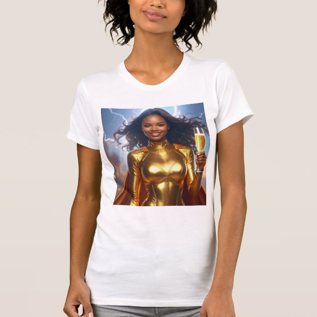 Geburtstag & Geburtstag Superheld T-Shirt (Vorderseite)