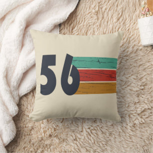 Geburtstag Geschenk Jahrgang 1956 zum 70. Kissen