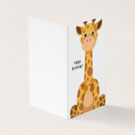 Geburtstag glücklich - Kinderkarte