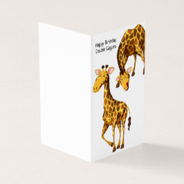 Geburtstag glücklich - Kinderkarte