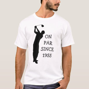 Geburtstag Golfer Funny 70. glücklicher Vater Par T-Shirt