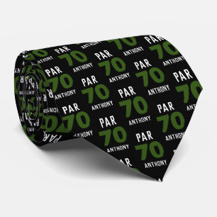 Geburtstag Golfer Green 70. glücklicher Vater Par Krawatte