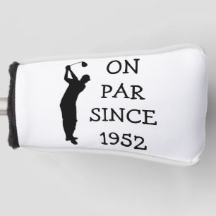 Geburtstag Golfer Lustig 70. glücklicher Vater Par Golf Headcover