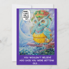 GEBURTSTAG GOSSIP GREETING CARD DANKESKARTE