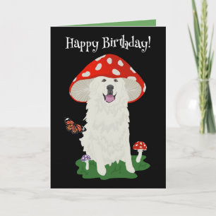 Geburtstag Great Pyrenees Berghund Karte