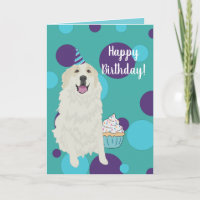 Geburtstag Große Pyrenäen Hundekarte