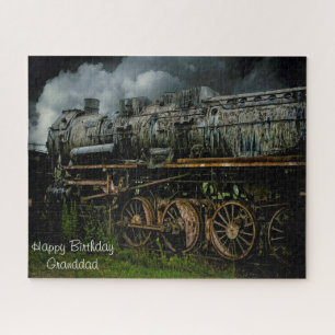 Geburtstag Großvater. Puzzle