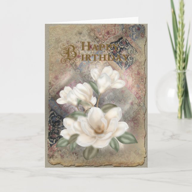 Geburtstag - Grußkarte Feiertagskarte (Vorderseite)