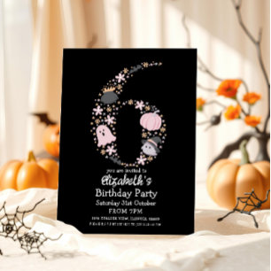 Geburtstag Halloween Einladung