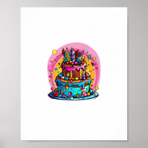 Geburtstag, herzlichen Glückwunsch zum Geburtstag Poster