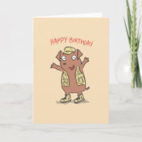 Geburtstag : Hund mit Tarnung (Geburtstag1000)