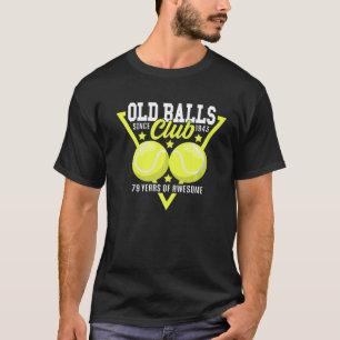 Geburtstag I Old Balls Club Seit 1943 I Tennis T-Shirt