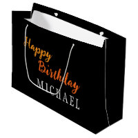 Geburtstag Ihr Name Minimalistisch Modern