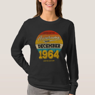 Geburtstag im DEZEMBER 2023 Phantastisch seit 1964 T-Shirt