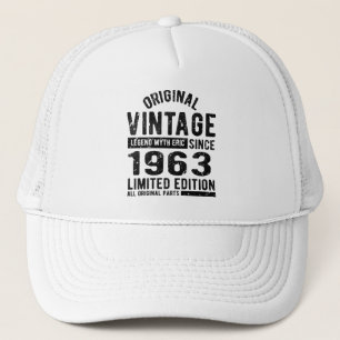 Geburtstag im Jahrgang 1963 Truckerkappe