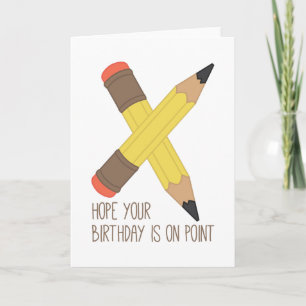 Geburtstag im Punkt! Karte