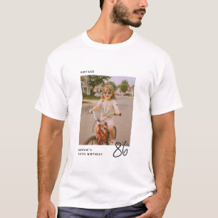 Geburtstag im Vintage-Stil, jedes Alter, personali T-Shirt